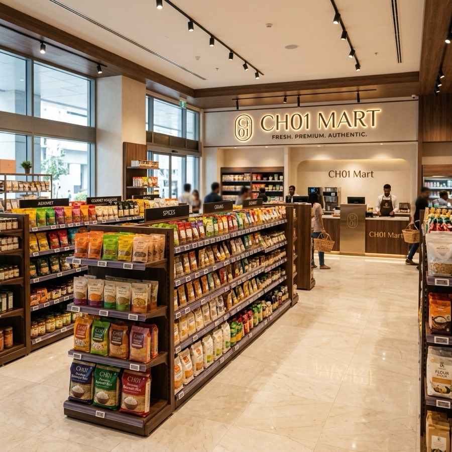 Indian spices and pantry products from CH01 Mart