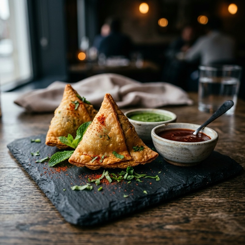 Crispy Golden Punjabi Samosa