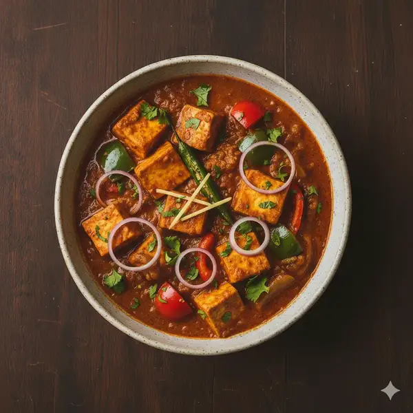 Indian paneer dish from ShaWa Foods